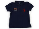 ポロラルフローレン POLO RALPH LAUREN ポロシャツ 90 男の子 紺・赤・白 子供服 ベビー服 キッズ アウトレット ユーズド 【中古】キッズ・ベビー・マタニティ