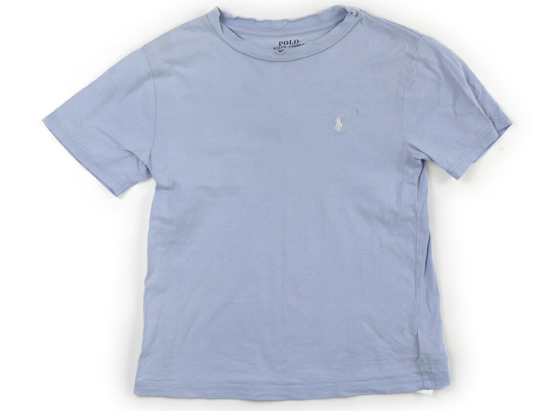 ポロラルフローレン POLO RALPH LAUREN Tシャツ・カットソー 140 女の子 ブルー 子供服 ベビー服 キッズ アウトレット ユーズド 【中古】キッズ・ベビー・マタニティ