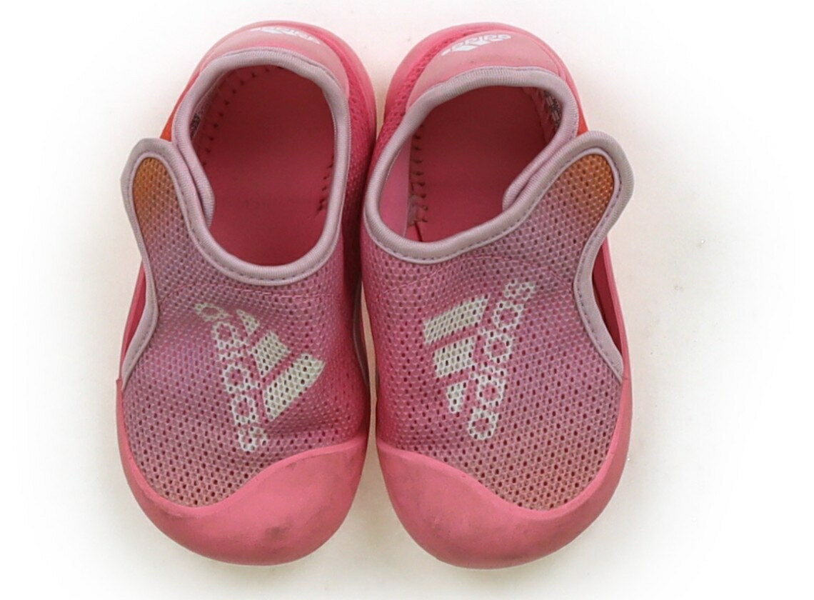 アディダス Adidas サンダル 靴14cm〜 女の子 ピンク・オレンジグラデーション 子供服 ベビー服 キッズ アウトレット ユーズド 【中古】キッズ・ベビー・マタニティ