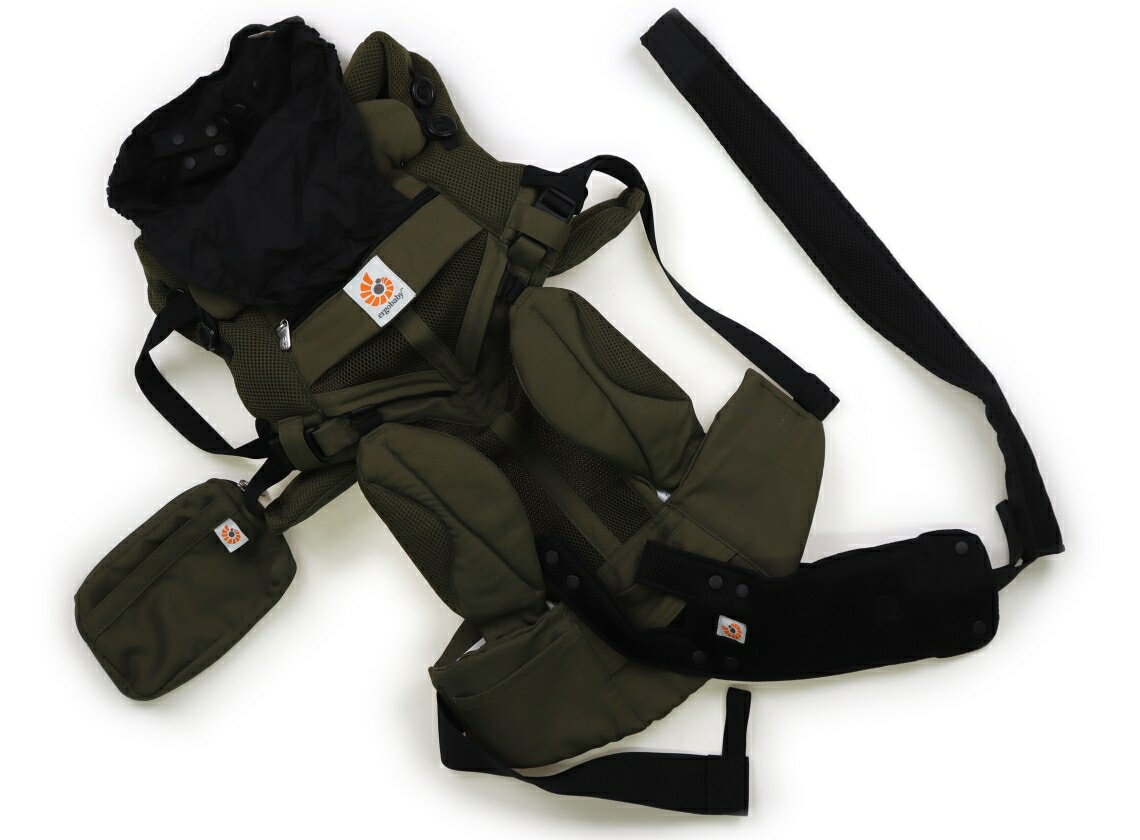 エルゴベビー ERGO Baby 抱っこひも・スリング ママ向けアイテム カーキ、黒 子供服 ベビー服 キッズ アウトレット ユーズド 【中古】キッズ・ベビー・マタニティ