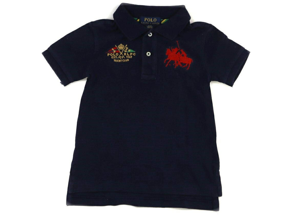 ポロラルフローレン POLO RALPH LAUREN ポロシャツ 100 男の子 ネイビー 子供服 ベビー服 キッズ アウトレット ユーズド 【中古】キッズ・ベビー・マタニティ