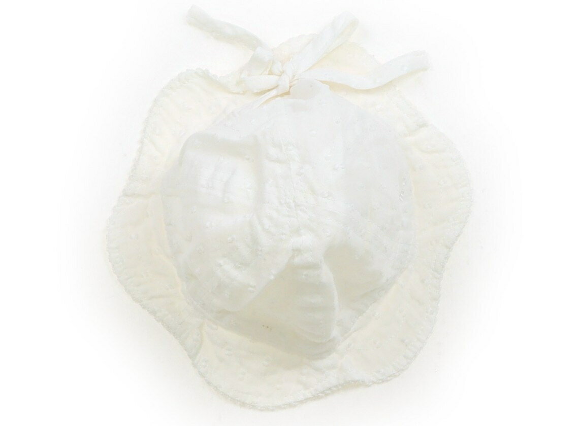 ミキハウス miki HOUSE 帽子 Hat/Cap 女の子 オフホワイト 子供服 ベビー服 キッズ アウトレット ユー..