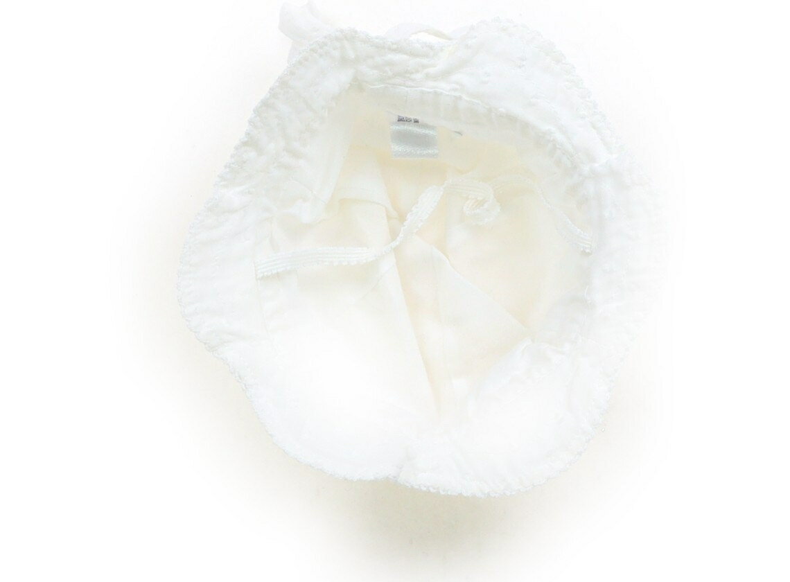 ミキハウス miki HOUSE 帽子 Hat/Cap 女の子 オフホワイト 子供服 ベビー服 キッズ アウトレット ユーズド 【中古】キッズ・ベビー・マタニティ