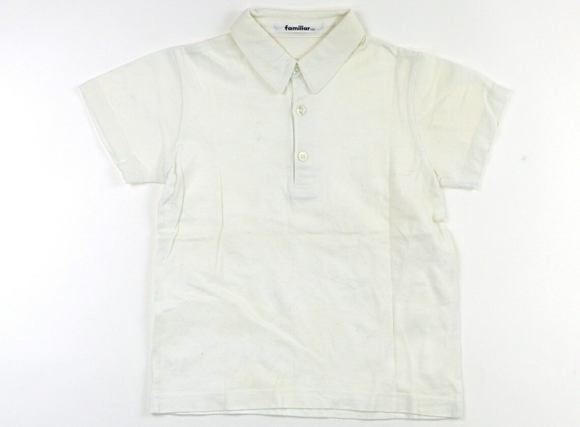 ファミリア familiar Tシャツ・カットソー 120 男の子 アイボリー 子供服 ベビー服 キッズ アウトレット ユーズド 【中古】キッズ・ベビー・マタニティ