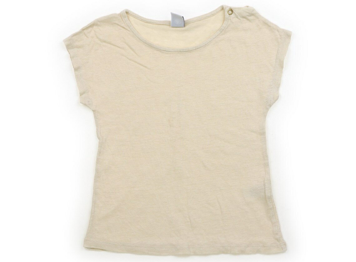 プチバトー PETIT BATEAU Tシャツ・カットソー 110 女の子 アイボリー 子供服 ベビー服 キッズ アウトレット ユーズド 【中古】キッズ・ベビー・マタニティ