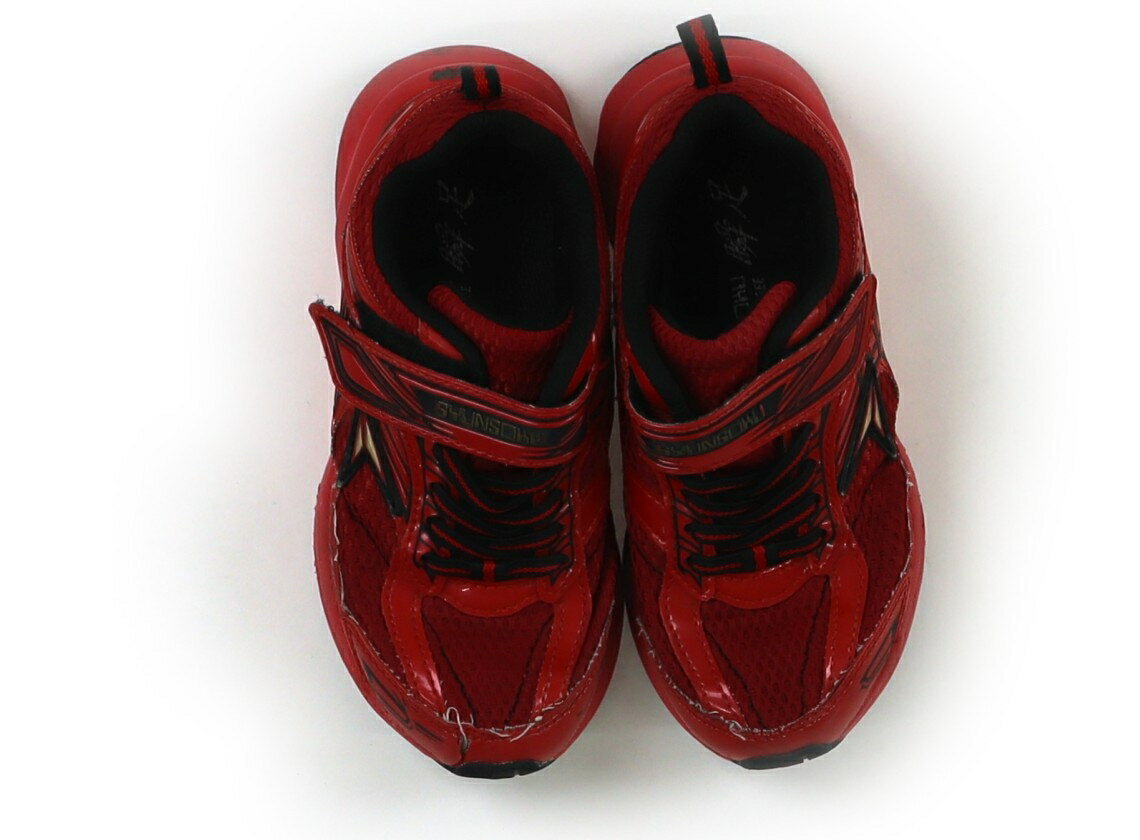 Sneakers - アキレス Achilles スニーカー 靴16cm〜 男の子 赤・黒 子供服 ベビー服 キッズ アウトレット ユーズド 【中古】キッズ・ベビー・マタニティ