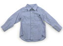 ユナイテッドアローズ UNITED ARROWS シャツ・ブラウス 100 男の子 青・黒・チェック 子供服 ベビー服 キッズ アウトレット ユーズド 【中古】キッズ・ベビー・マタニティ