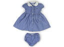 ラルフローレン Ralph Lauren ワンピース 80 女の子 ブルー・ホワイト 子供服 ベビー服 キッズ アウトレット ユーズド 【中古】キッズ・ベビー・マタニティ(4)