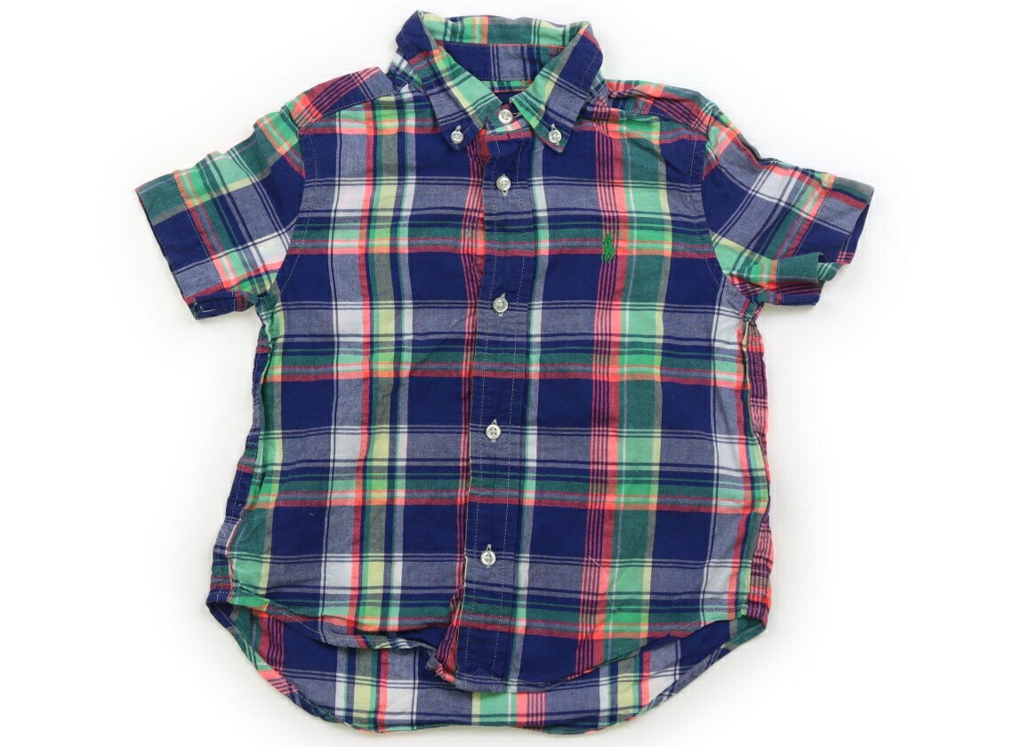 ラルフローレン Ralph Lauren シャツ・ブラウス 100 男の子 青、緑、ピンク、チェック 子供服 ベビー服 キッズ アウトレット ユーズド 【中古】キッズ・ベビー・マタニティ