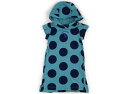 アナスイ ANNA SUI ワンピース 110 女の子 ターコイズブルー・ブルードット 子供服 ベビー服 キッズ アウトレット ユーズド 【中古】キッズ・ベビー...