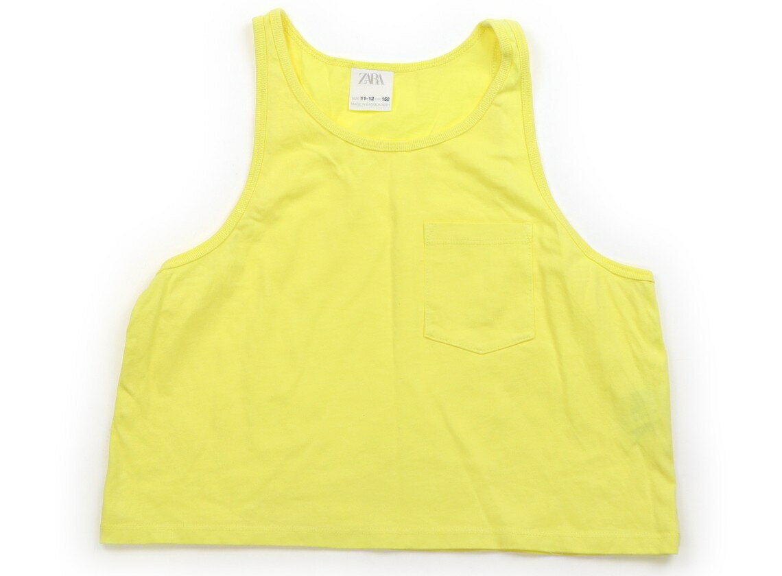 ZARA Tank Top/Camisole, Size 150, Girls, Yellow, Children's Clothing, Baby Clothes, Kids, Outlet, Used [Pre-owned] Kids, Baby, Maternity