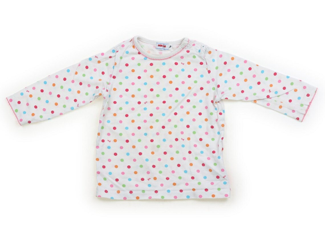 Rakuten - ミキハウス miki HOUSE Tシャツ・カットソー 70 女の子 白・多色柄 子供服 ベビー服 キッズ アウトレット ユーズド 【中古】キッズ・ベビー・マタニティ