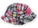 ダブルB Double B 帽子 Hat/Cap 男の子 水色 ネイビー ピンク チェック 子供服 ベビー服 キッズ アウトレット ユーズド 【中古】キッズ・ベビー・マタニティ