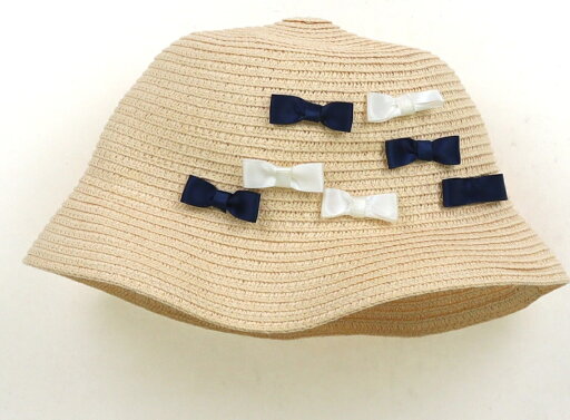 コムサイズム COMME CA ISM 帽子 Hat/Cap 女の子 ベージュ 白 ネイビー りぼん 子供服 ベビー服 キッズ アウトレット ユーズド 【中古】キッズ・ベビー・マタニティ コムサイズム COMME CA ISM 帽子 Hat/Cap 女の子 ベージュ 白 ネイビー りぼん 子供服 ベビー服 キッズ アウトレット ユーズド 【中古】キッズ・ベビー・マタニティ