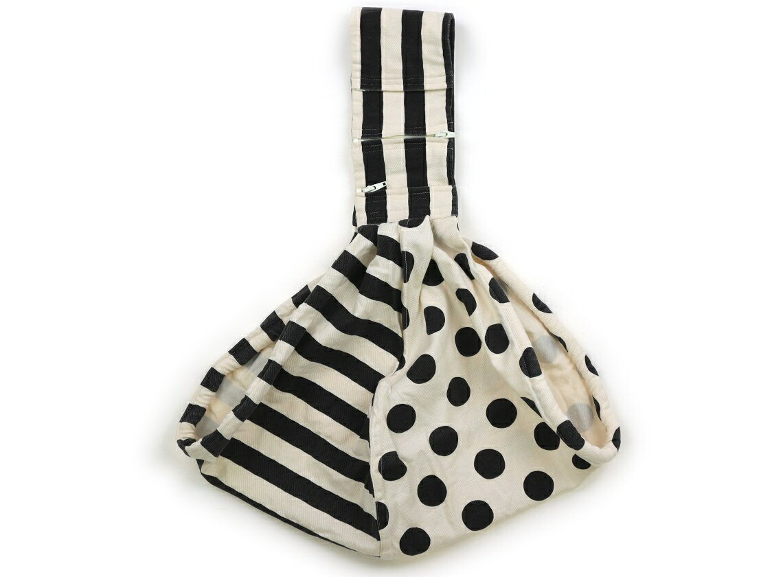 ベッタ Betta 抱っこひも・スリング ママ向けアイテム 黒　アイボリー　ドット　ストライプ 子供服 ベビー服 キッズ アウトレット ユーズド 【中古】キッズ・ベビー・マタニティ