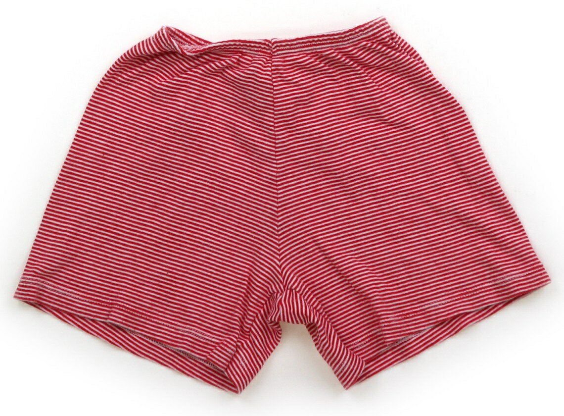 プチバトー PETIT BATEAU ショートパンツ 110 女の子 赤、白 子供服 ベビー服 キッズ アウトレット ユーズド 【中古】キッズ・ベビー・マタニティ