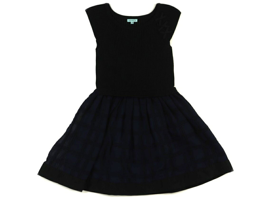 ⚪︎TOCCA ワンピース　130 洗える】BRIGHT LUMINOUS ドレス （ロング・マキシ丈ワンピース