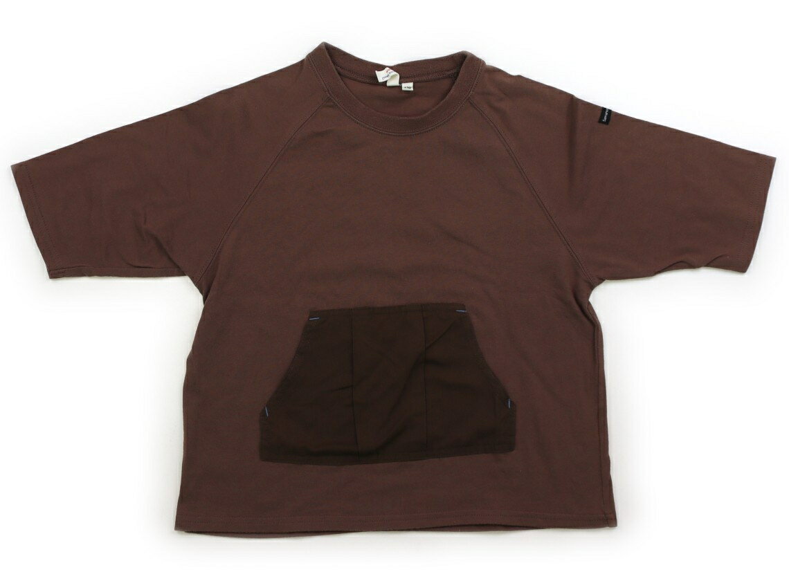 ラーゴム Lagom Tシャツ・カットソー 130 男の子 ブラウン 子供服 ベビー服 キッズ アウトレット ユーズド 【中古】キッズ・ベビー・マタニティ