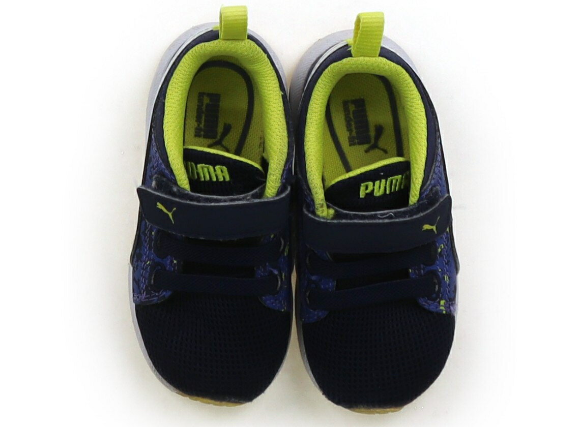 Sneakers - プーマ PUMA スニーカー 靴14cm〜 男の子 紺、白、黄色 子供服 ベビー服 キッズ アウトレット ユーズド 【中古】キッズ・ベビー・マタニティ