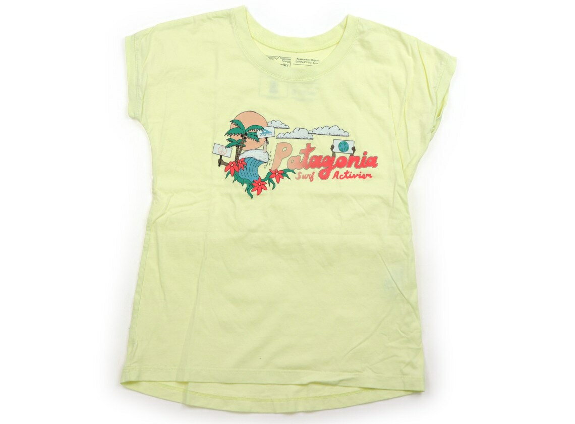 パタゴニア Patagonia Tシャツ カットソー 140 男の子 レモン 子供服 ベビー服 キッズ アウトレット ユーズド 【中古】キッズ ベビー マタニティ