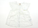 プティマイン petit main シャツ・ブラウス 110 女の子 オフホワイト 子供服 ベビー服 キッズ アウトレット ユーズド 【中古】キッズ・ベビー・マタニティ
