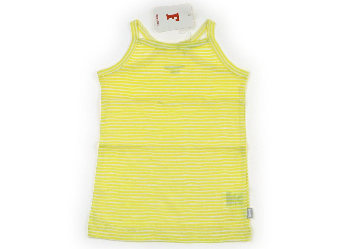 imps&elfs Tank Top/Camisole, Size 60, Girls, Yellow/Off-White Stripe, Children's Clothing, Baby Clothing, Kids, Outlet, Used [Pre-owned] Kids, Baby, Maternity
