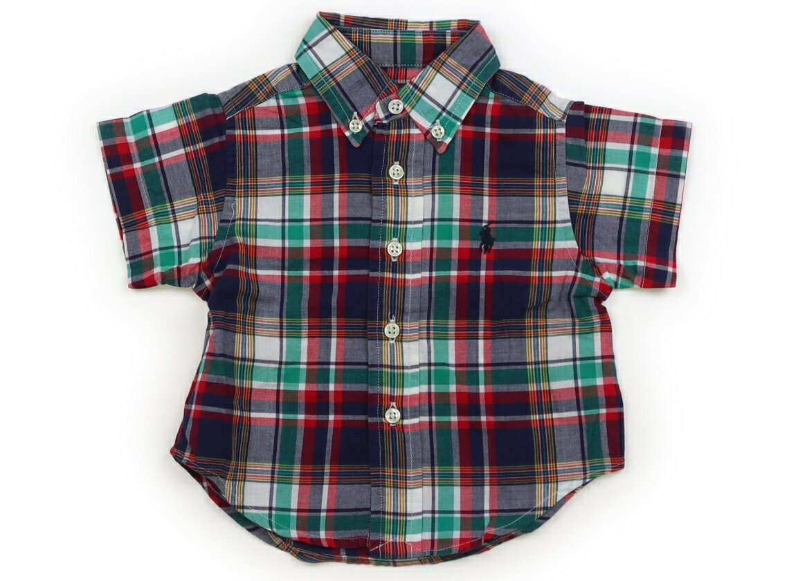 ラルフローレン Ralph Lauren シャツ・ブラウス 70 男の子 紺、赤、緑、チェック 子供服 ベビー服 キッズ アウトレット ユーズド 【中古】キッズ・ベビー・マタニティ