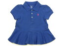 ラルフローレン Ralph Lauren ポロシャツ 90 女の子 ブルー 子供服 ベビー服 キッズ アウトレット ユーズド 【中古】キッズ・ベビー・マタニティ