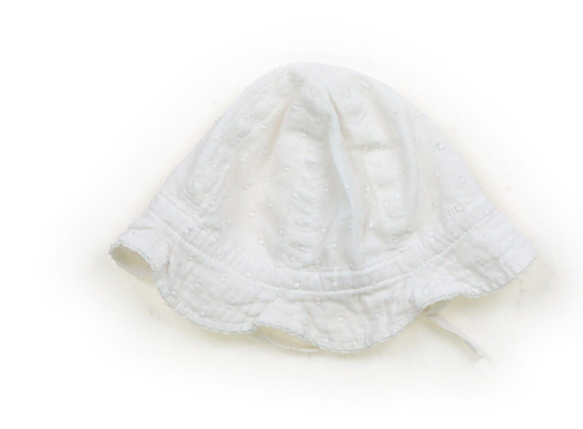 Other - ミキハウス miki HOUSE 帽子 Hat/Cap 女の子 白、リボン 子供服 ベビー服 キッズ アウトレット ユーズド 【中古】キッズ・ベビー・マタニティ