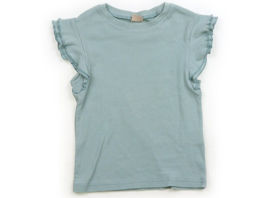 Rakuten - プティマイン petit main Tシャツ・カットソー 110 女の子 水色、フリル 子供服 ベビー服 キッズ アウトレット ユーズド 【中古】キッズ・ベビー・マタニティ
