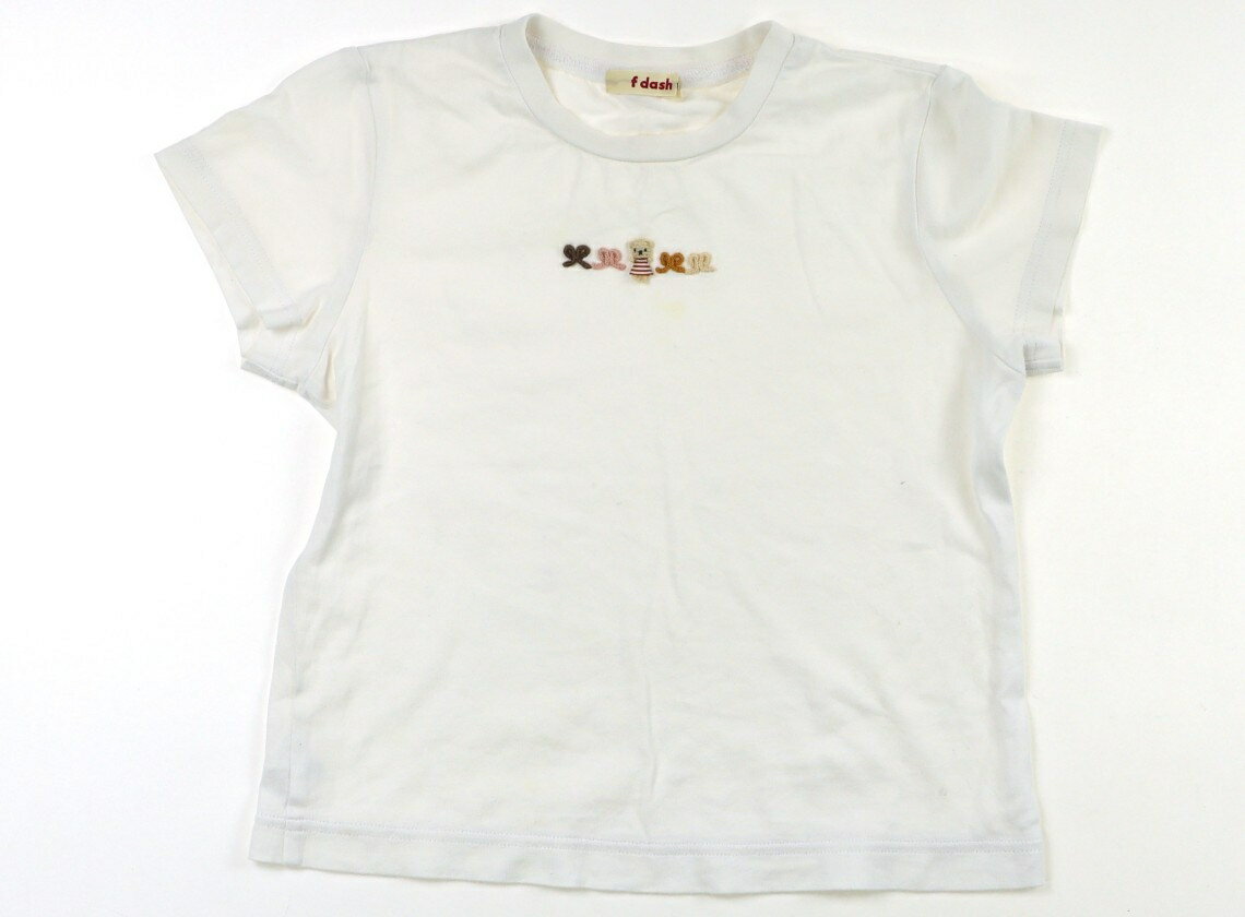 ファミリア familiar Tシャツ・カットソー 130 女の子 ホワイト 子供服 ベビー服 キッズ アウトレット ユーズド 【中古】キッズ・ベビー・マタニティ