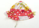 ハッカ HAKKA 帽子 Hat/Cap 女の子 白、ピンク、黄色花柄 子供服 ベビー服 キッズ アウトレット ユーズド 【中古】キッズ・ベビー・マタニティ