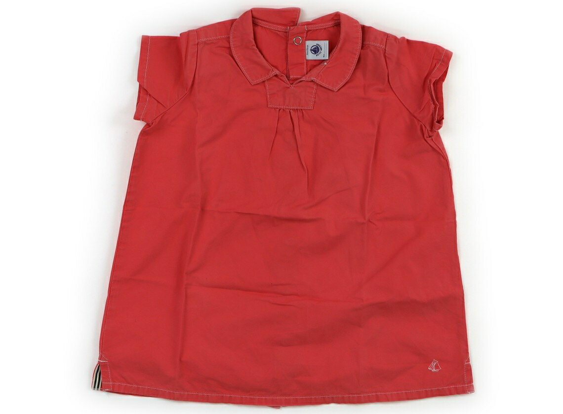 Rakuten - プチバトー PETIT BATEAU ワンピース 80 女の子 ピンク 子供服 ベビー服 キッズ アウトレット ユーズド 【中古】キッズ・ベビー・マタニティ