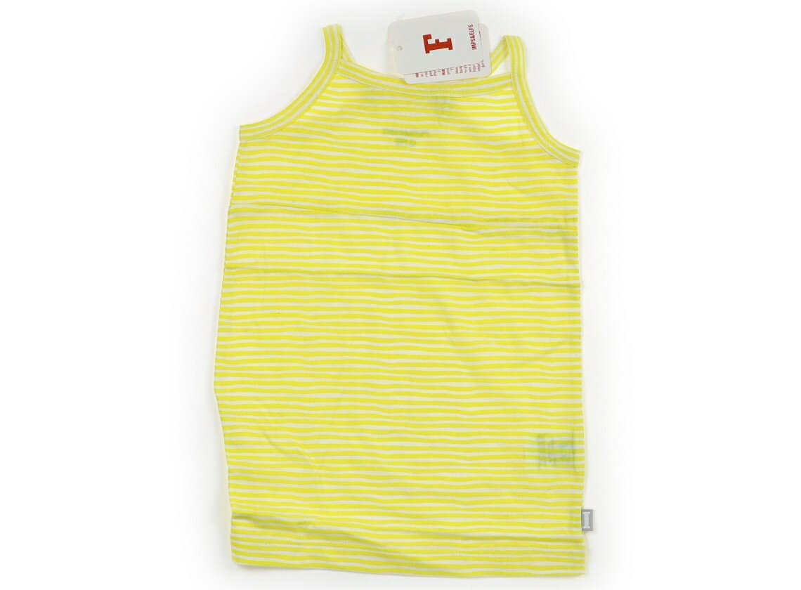 imps&elfs Tank Top/Camisole, Size 70, Girls, Yellow x White Stripe, Children's Clothing, Baby Clothes, Kids, Outlet, Used [Pre-owned] Kids, Baby, Maternity