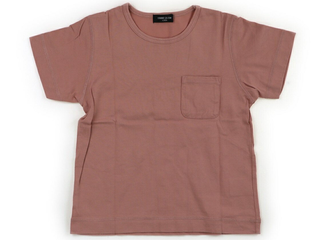 コムサイズム COMME CA ISM Tシャツ・カットソー 120 女の子 くすみピーチ 子供服 ベビー服 キッズ アウトレット ユーズド 【中古】キッズ・ベビー・マタニティ