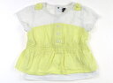 べべ BeBe Tシャツ・カットソー 100 女の子 白、黄色 子供服 ベビー服 キッズ アウトレット ユーズド 【中古】キッズ・ベビー・マタニティ(4)