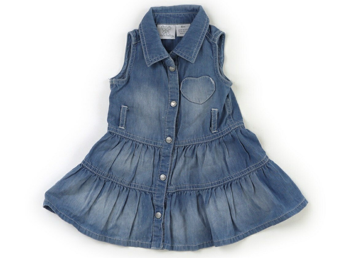 Rakuten - コアラキッズ Koala Kids ワンピース 60 女の子 サックス 子供服 ベビー服 キッズ アウトレット ユーズド 【中古】キッズ・ベビー・マタニティ