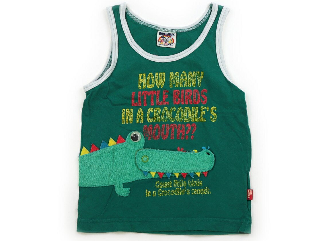 ブーフーウー BOO FOO WOO/natural boo タンクトップ・キャミソール 120 男の子 グリーン 子供服 ベビー服 キッズ アウトレット ユーズド 【中古】キッズ・ベビー・マタニティ