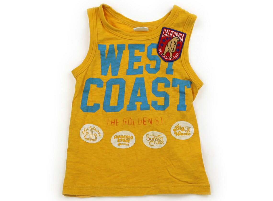 브리즈 BREEZE 탱크 탑 캐미솔 110 소년 야마후키 색 아동복 아기 옷 키즈 아울렛 유즈드 [중고] 키즈 아기 출산