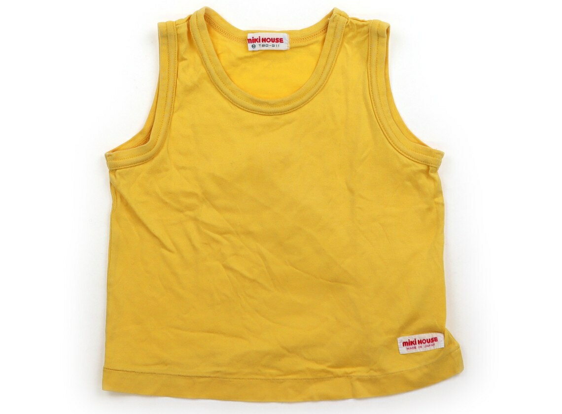 미키 하우스 miki HOUSE 탱크 탑 캐미솔 80 소녀 겨자 어린이 옷 아기 옷 키즈 아울렛 유즈드 [중고] 키즈 아기 출산