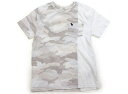 アバクロ Abercrombie Tシャツ・カットソー 140 男の子 グレージュ オフホワイト 迷彩 子供服 ベビー服 キッズ アウトレット ユーズド 【中古】キッズ・ベビー・マタニティ(4)