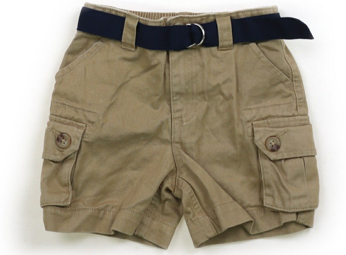 ポロラルフローレン POLO RALPH LAUREN ショートパンツ 80 男の子 キャメル・ネイビー 子供服 ベビー服 キッズ アウトレット ユーズド 【中古】キッズ・ベビー・マタニティ