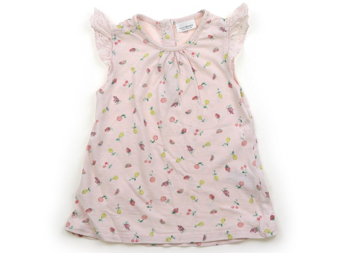 ネクスト NEXT チュニック 95 女の子 パステルピンク×カラフルフルーツ 子供服 ベビー服 キッズ アウトレット ユーズド 【中古】キッズ・ベビー・マタニティ
