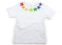 グラニフ graniph Tシャツ・カットソー 130 女の子 ホワイト・星 子供服 ベビー服 キッズ アウトレット ユーズド 【中古】キッズ・ベビー・マタニティ(4)