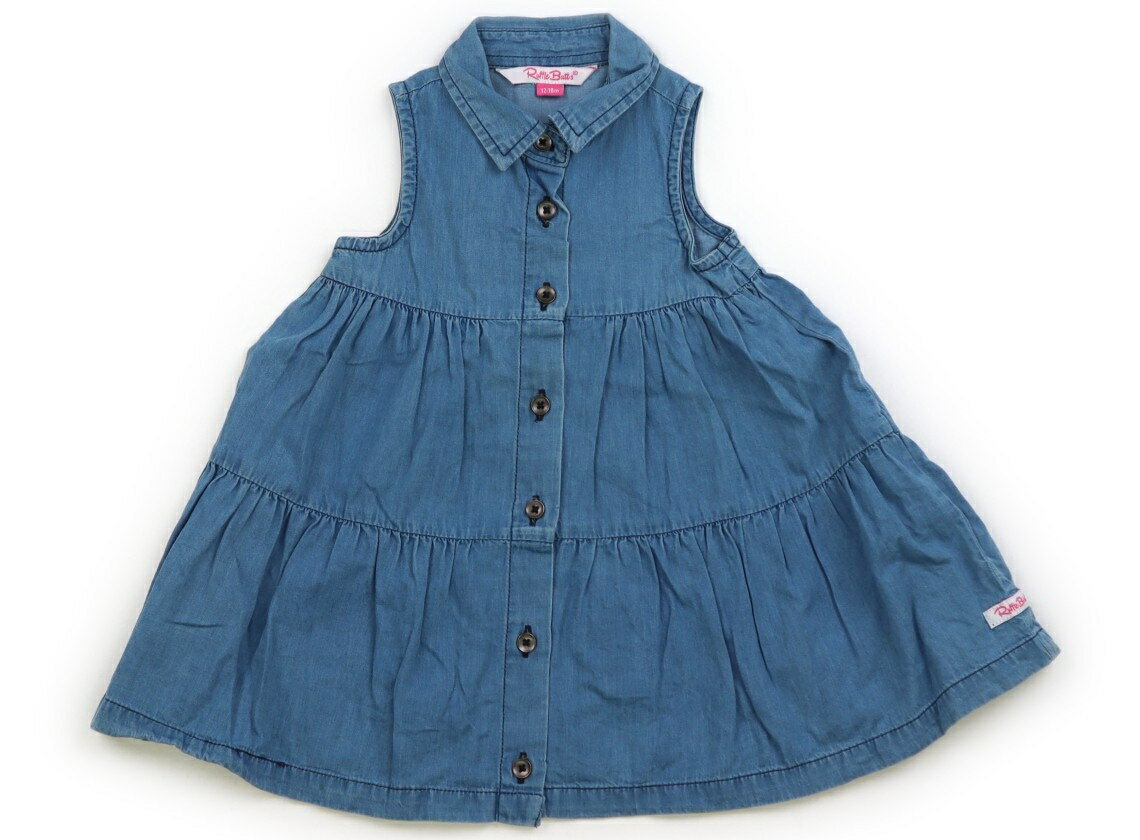 Dresses - ラッフルバッツ Ruffle Butts ワンピース 70 女の子 ブルー 子供服 ベビー服 キッズ アウトレット ユーズド 【中古】キッズ・ベビー・マタニティ