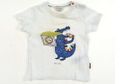 ポールスミス Paul Smith Tシャツ・カットソー 70 男の子 白・青ワニ 子供服 ベビー服 キッズ アウトレット ユーズド 【中古】キッズ・ベビー・マタニティ(4)