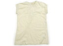 アンパサンド ampersand Tシャツ・カットソー 130 女の子 クリーム 子供服 ベビー服 キッズ アウトレット ユーズド 【中古】キッズ・ベビー・マタニティ