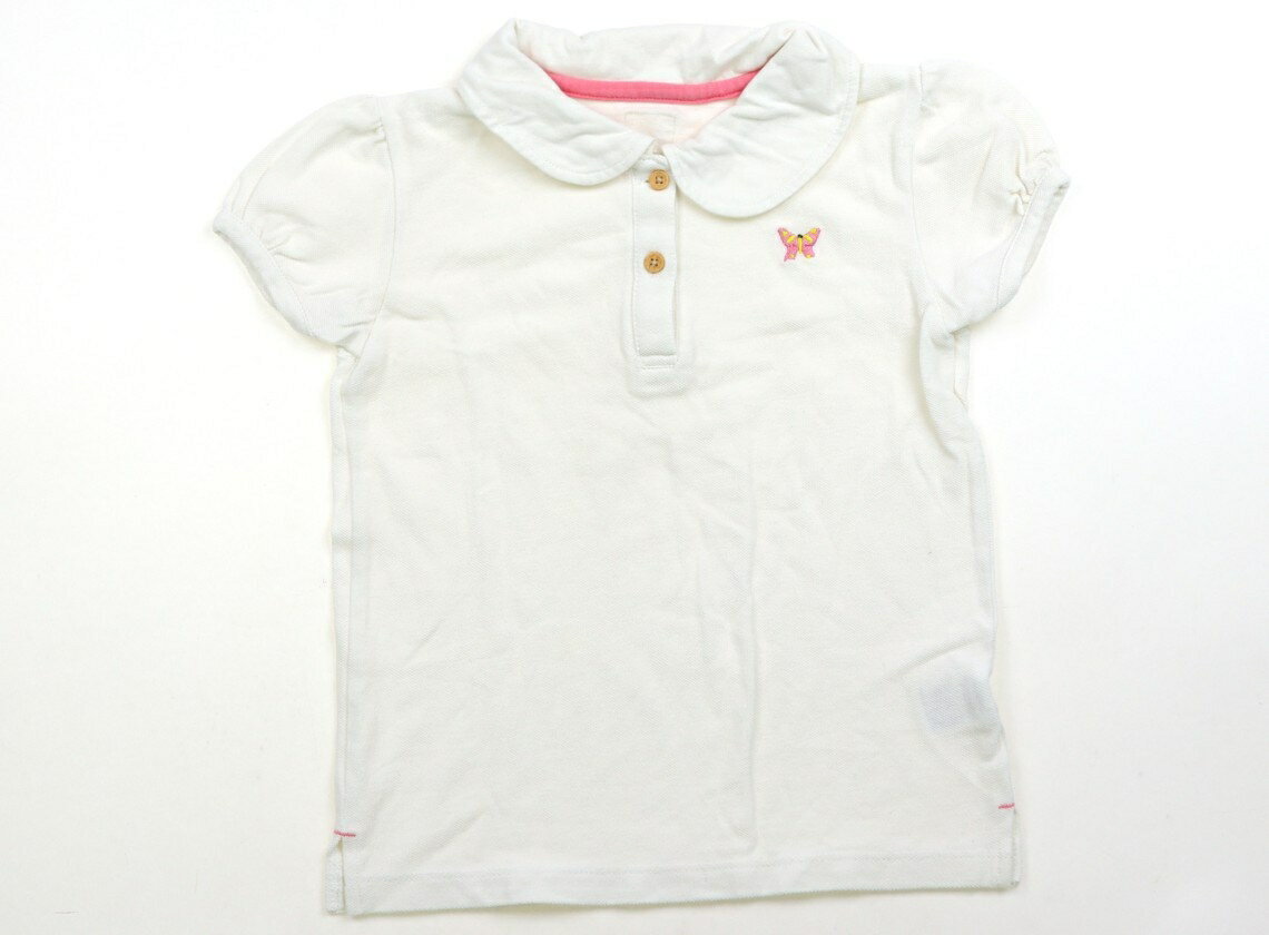 Polo衫 - インセクトコレクション Insect Collection ポロシャツ 120 女の子 ホワイト 子供服 ベビー服 キッズ アウトレット ユーズド 【中古】キッズ・ベビー・マタニティ