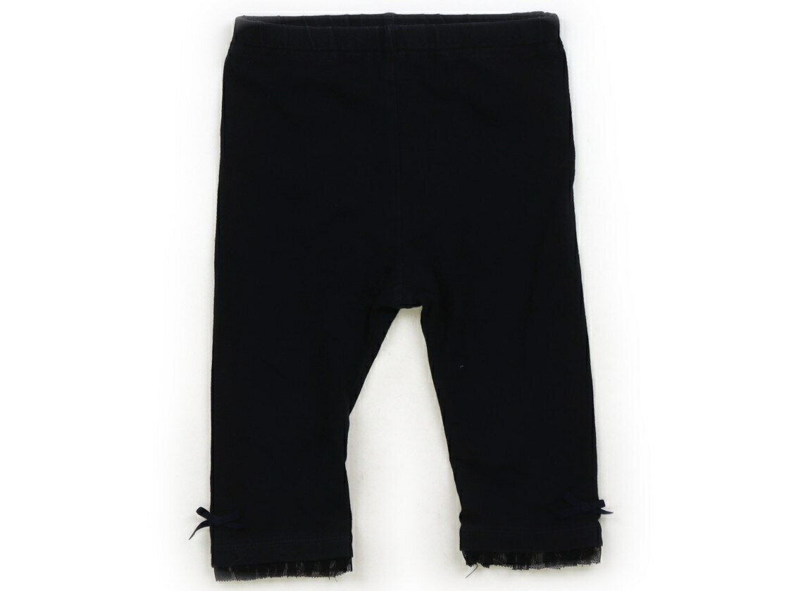 べべ BeBe レギンス 80 女の子 黒 子供服 ベビー服 キッズ アウトレット ユーズド 【中古】キッズ・ベビー・マタニティ