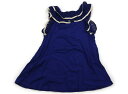 アナスイ ANNA SUI ワンピース 130 女の子 青ベージュ 子供服 ベビー服 キッズ アウトレット ユーズド 【中古】キッズ・ベビー・マタニティ
